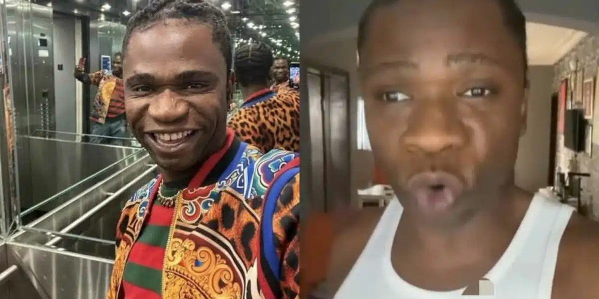 "And na one meat" – Speed Darlington rants after buying a plate of food for N10K