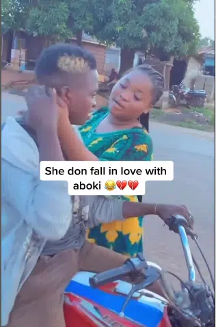 lady okada man love affection 