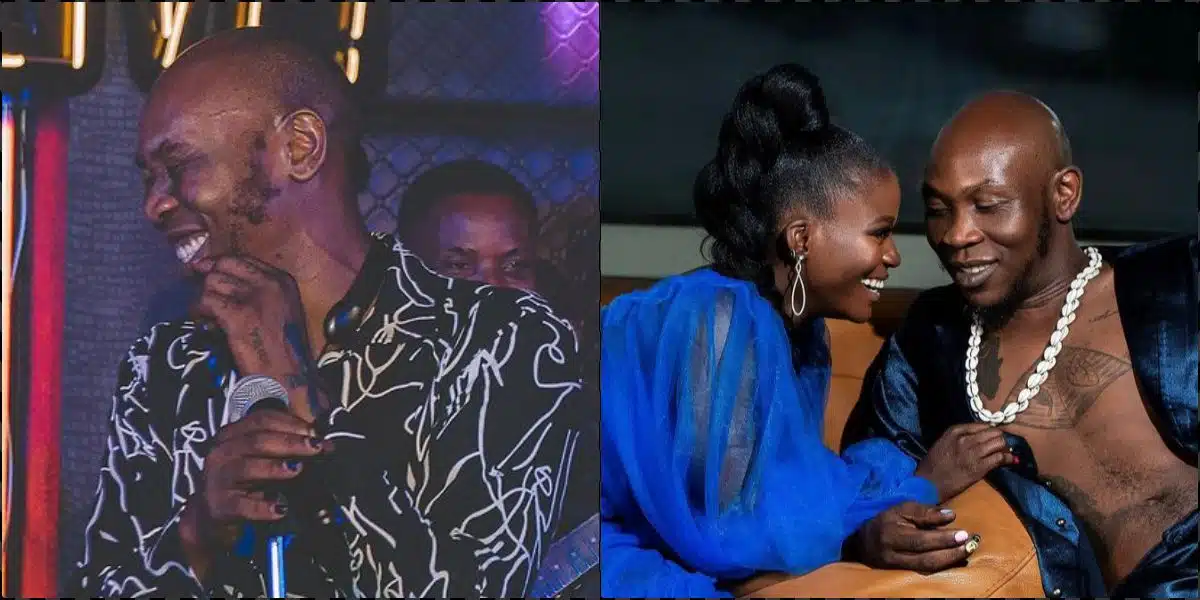 Seun Kuti's wife vows never to leave if husband cheats, he responds