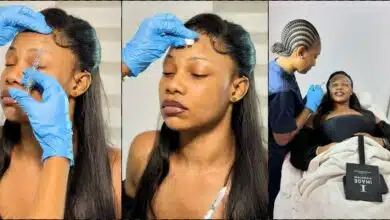 Tacha shares sneak peak as she gets Botox and fillers on her face