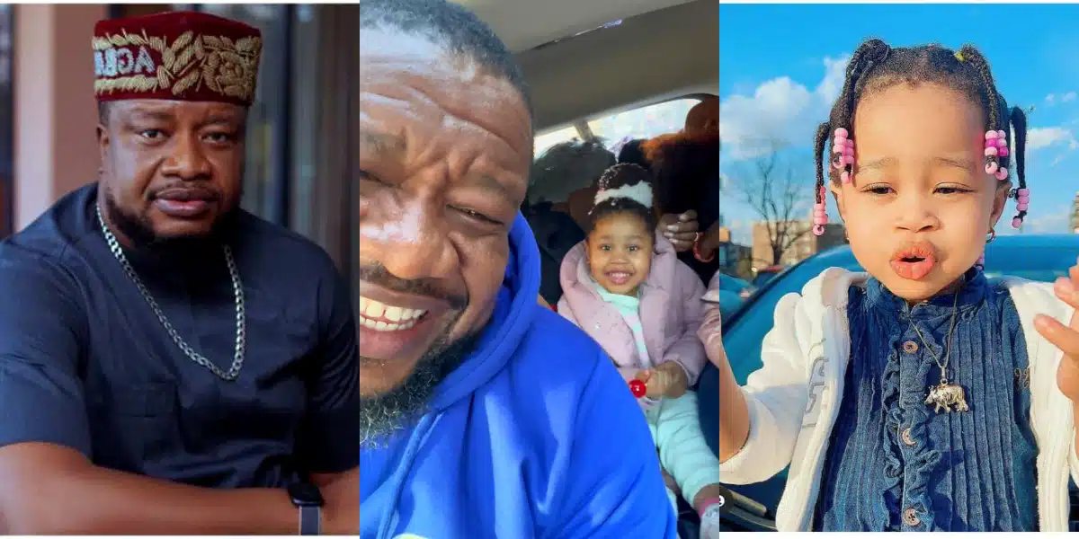 "This past years was worse than the ten years I was childless” - Browny Igboegwu says as he reunites with daughter after 4 years apart