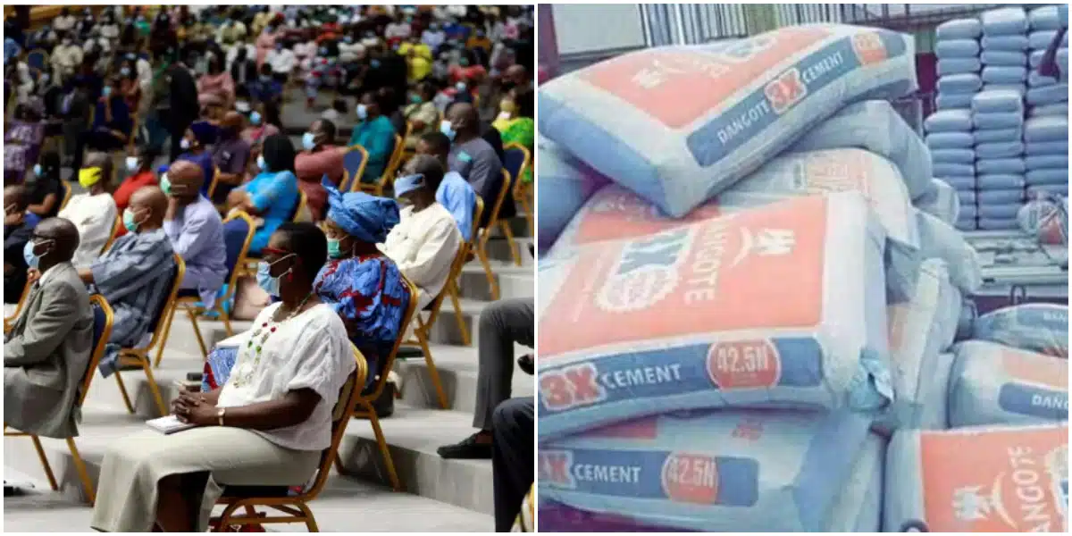 "His line is no longer reachable" - Church member vanishes after pledging to give 200 bags of cement