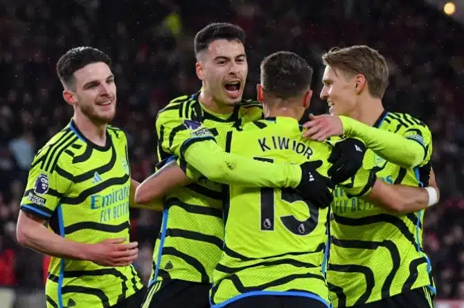 Arsenal's goal-scoring blitz continue with 6-0 thrashing of Sheffield United