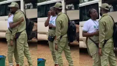 Corper tears love leave camp