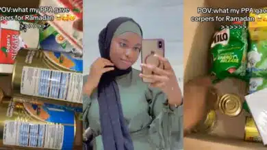 "I'm so grateful" - Excitement as NYSC Corps Member flaunts generous gifts from PPA for Ramadan on social media