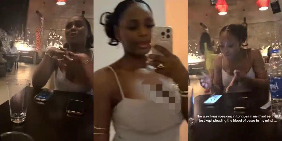 "Lagos is wild" - Shocking moment as bold woman begs, offers Nigerian lady €700 to join her and husband in bed