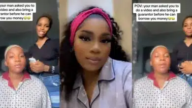 "I'll pay back, next week" - Nigerian man requires guarantor, video proof as girlfriend requests for ₦30,000 loan