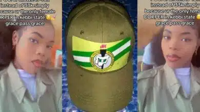 "Grace pass Grace" - Only female corps member in Kebbi state gets monthly NYSC allowance of ₦43k instead of ₦33k