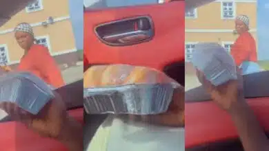 "See update" - Outrage online as Nigerian man woos lady with Milky Doughnuts and Hollandia Milk, vows to double it