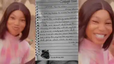 "My sugar pie, him or nobody, pls don't cheat on me" - Controversy erupts over 14-year-old girl's love letter to boyfriend