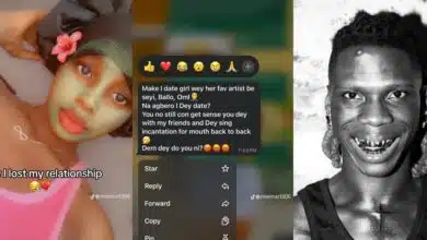 "Relationship red flags" - Nigerian lady's relationship ends over Seyi Vibez's music lyrics