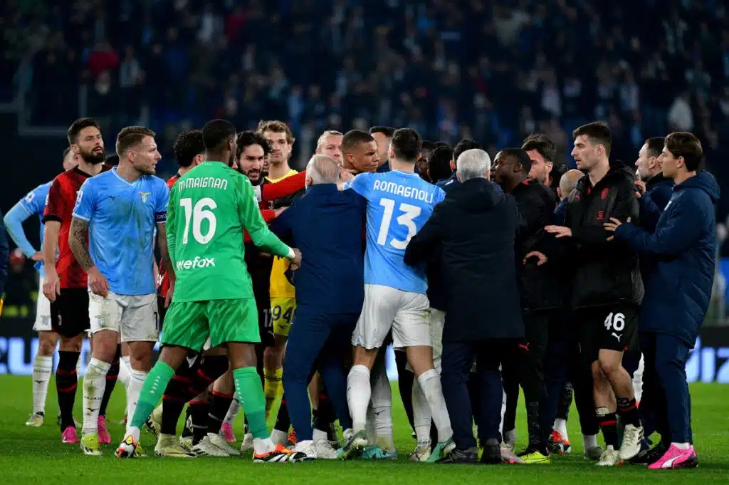 Lazio President calls for third institution in Serie A after three red cards against Milan