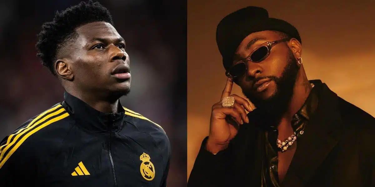 "I’ve been listening to Davido since I was 10" — Real Madrid Midfielder, Aurélien Tchouameni