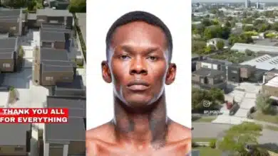 "One down, 50 more to go" - Israel Adesanya unveils multi-million naira estate, 'Adesanya Close'