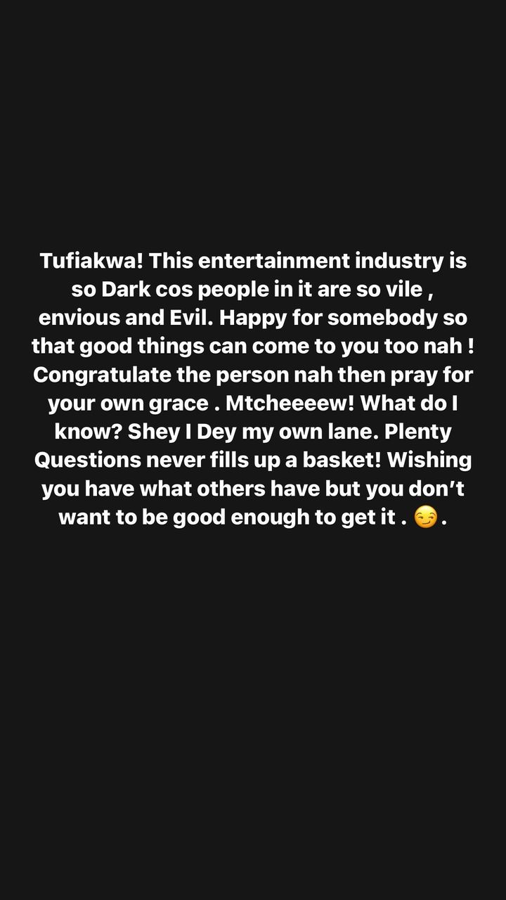 Uche Ogbodo addresses the evil that exists in the entertainment industry