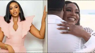 "I'm disappointed in you" - Lady blasts Sharon Ooja for hiding her man's face