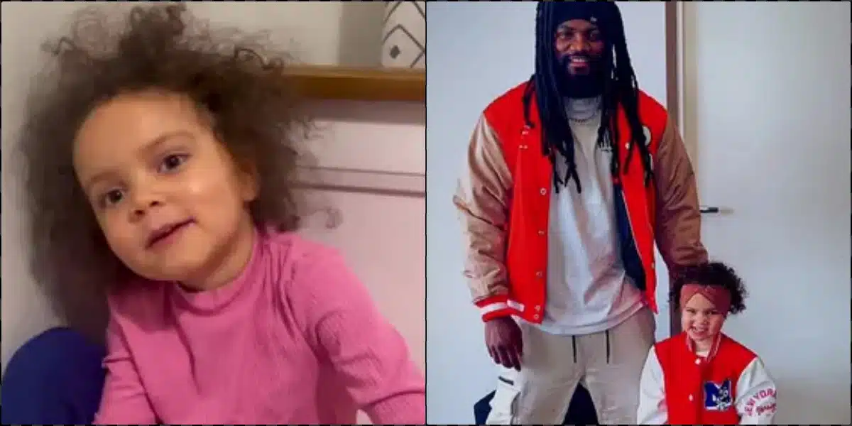 Abroad based Nigerian flaunts daughter who speaks Edo language fluently