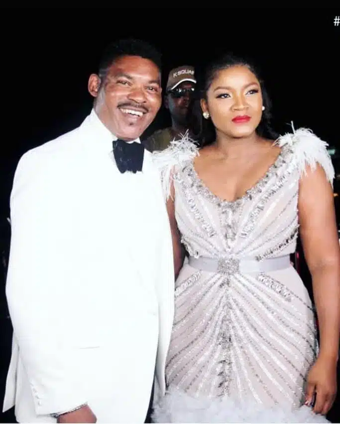 Omotola Jalade and her husband wedding anniversary 