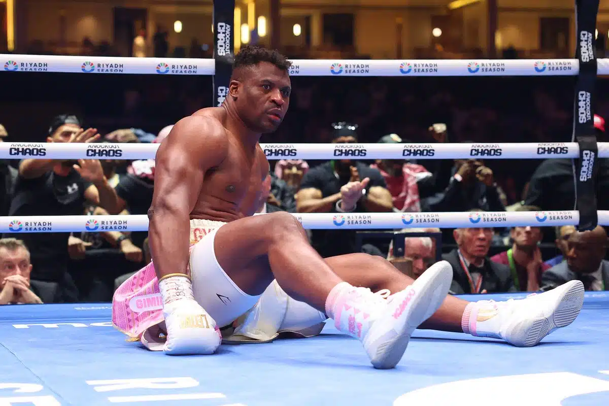 Ngannou breaks silence following defeat to Anthony Joshua