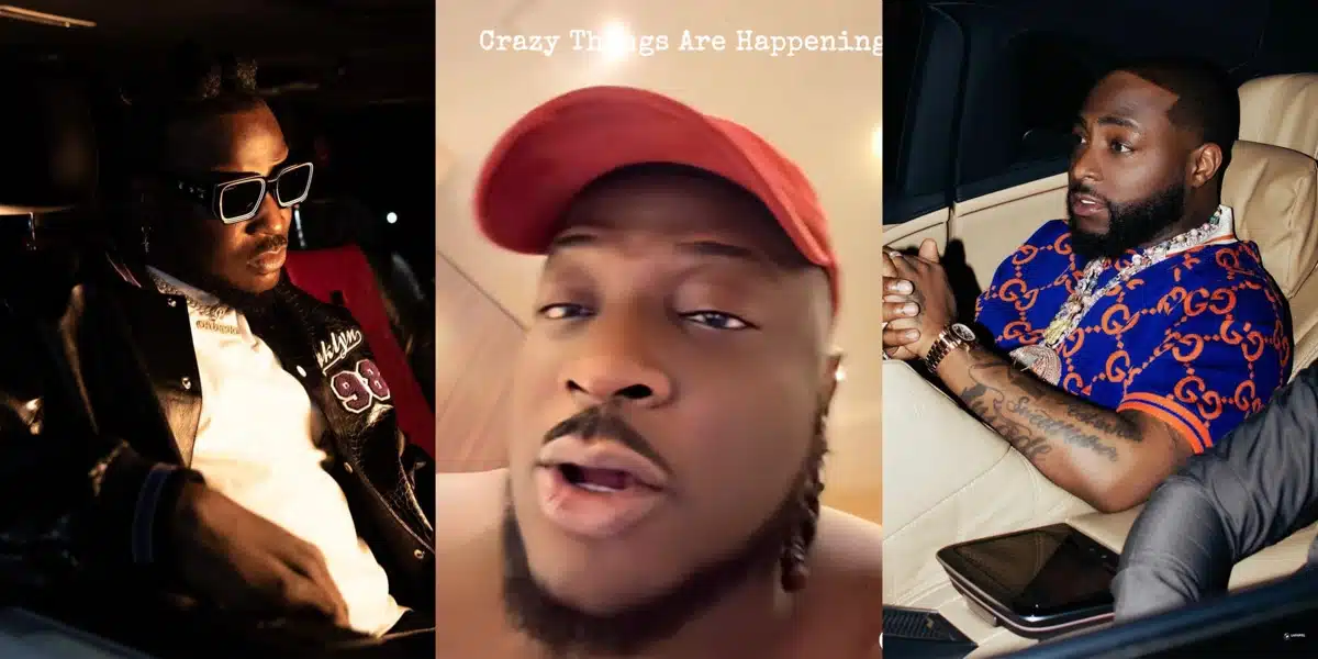 “I just wake up hear say my guy don buy private jet”  — Peruzzi shocked at Davido’s recent purchase