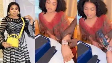 Bobrisky reportedly splashes millions on a diamond wrist watch