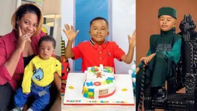 “Sometimes you wish they didn’t grow up” – Nkechi Blessing joyfully anticipates son's 5th birthday, spoils him with gifts