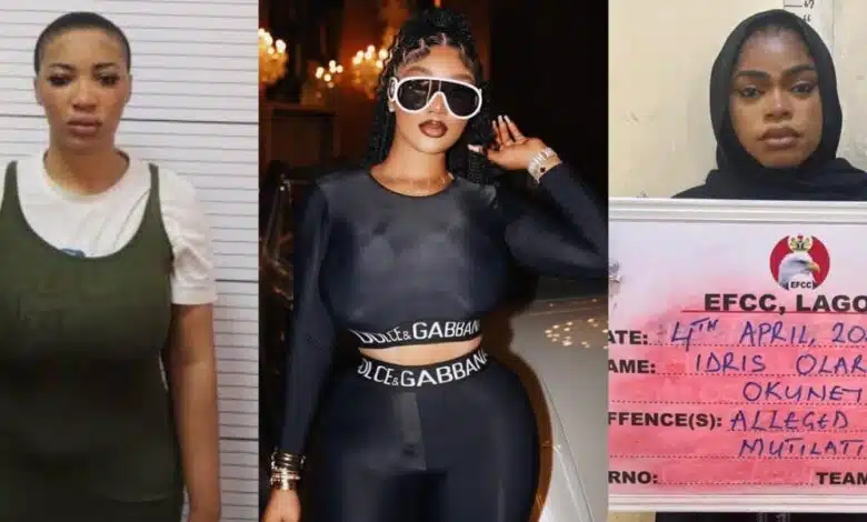 "You're coming out of this strong" – Simi Gold encourages Bobrisky amid EFCC arrest