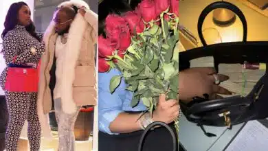 Davido Chioma cash roses birthday