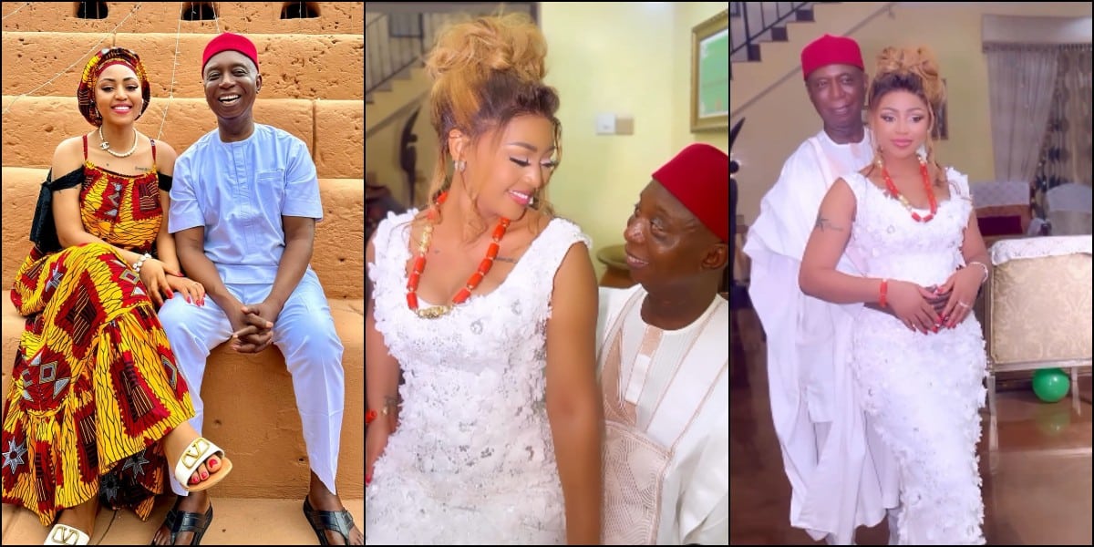 regina daniels ned nwoko 5th wedding anniversary