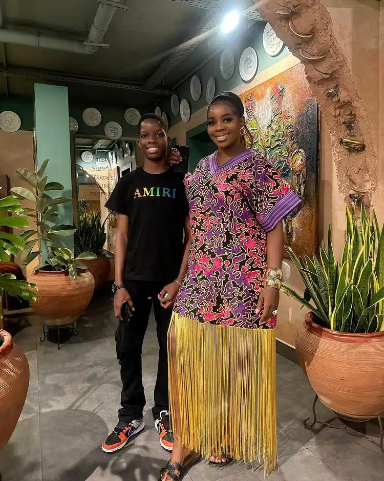 Wizkid's baby mama, Sola marks son's birthday as he clocks 13