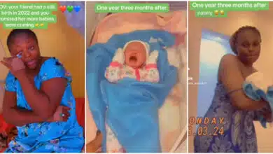 Woman who cried bitterly after having stillbirth overjoyed as she delivers baby barely 2 years later