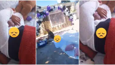 Moment young lady breaks down in tears as no one attends her birthday party despite invitations