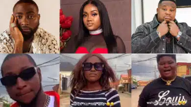 Davido reacts as content creators mimick him, Chioma, and Cubana Chief Priest