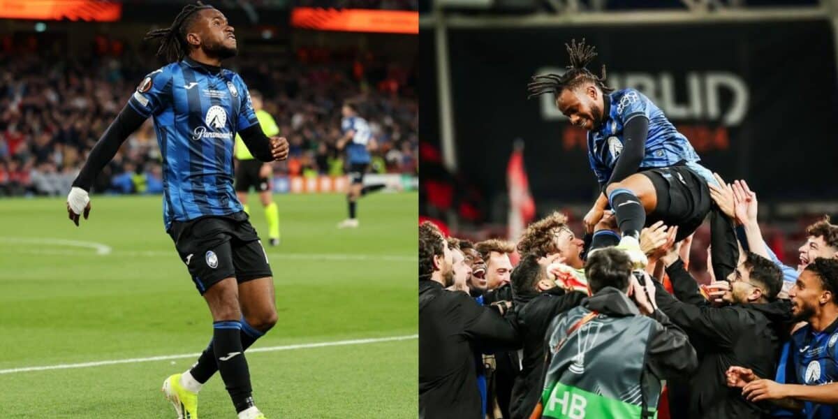 Lookman’s historic hat-trick in Europa League final ends Leverkusen's 51-game unbeaten streak