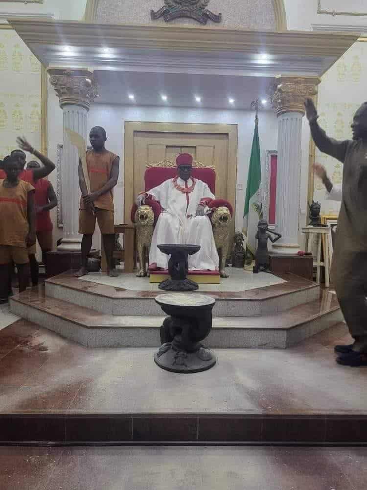 Oba of Benin joyful as Germany returns stolen artefacts after 187 years