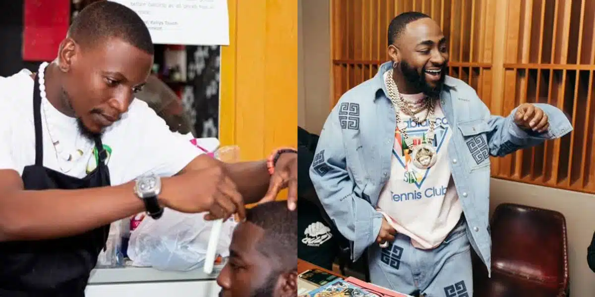 Fans of Davido rejoice as viral Abuja barber loses Instagram followers