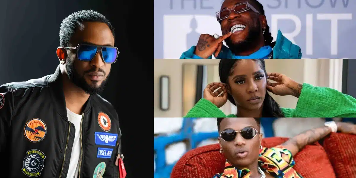 Darey Art Alade shares his top 3 Nigerian artistes, Davido fails to make list