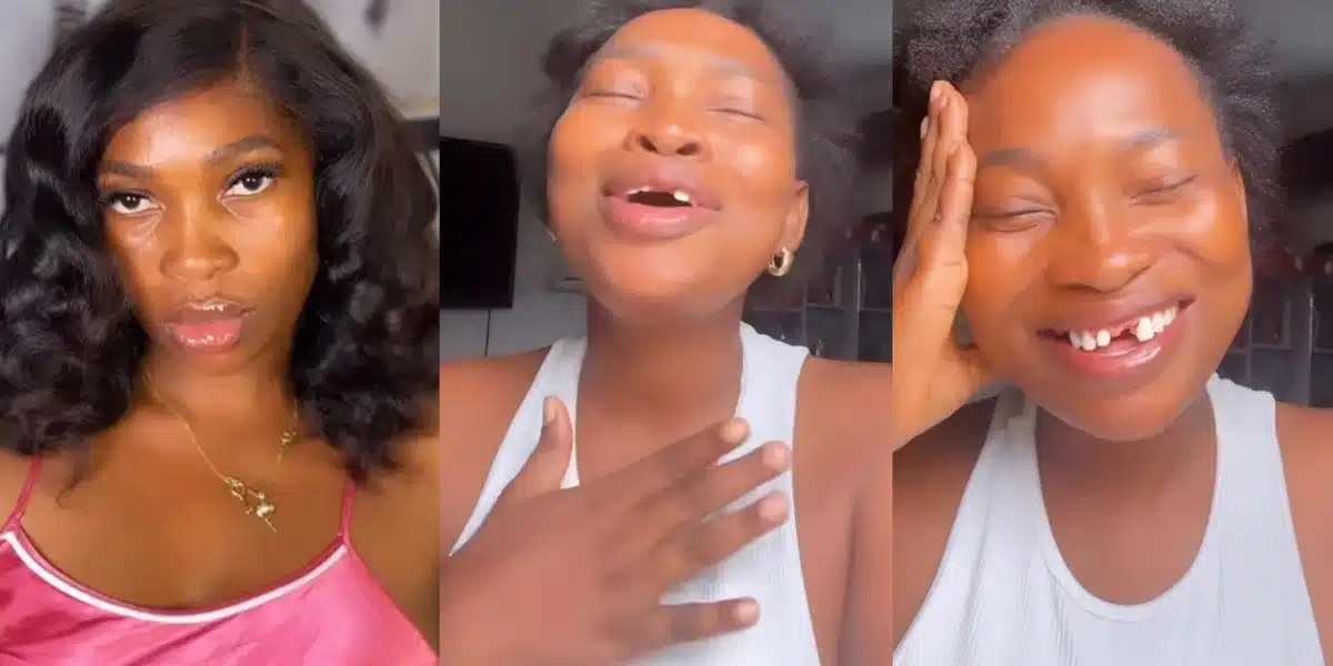 Lady shares what she did to impress crush who liked girls with gap teeth