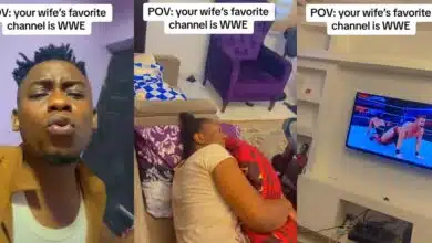 Nigerian man expresses fear, seeks help online as he discovers his wife's favorite channel is WWE