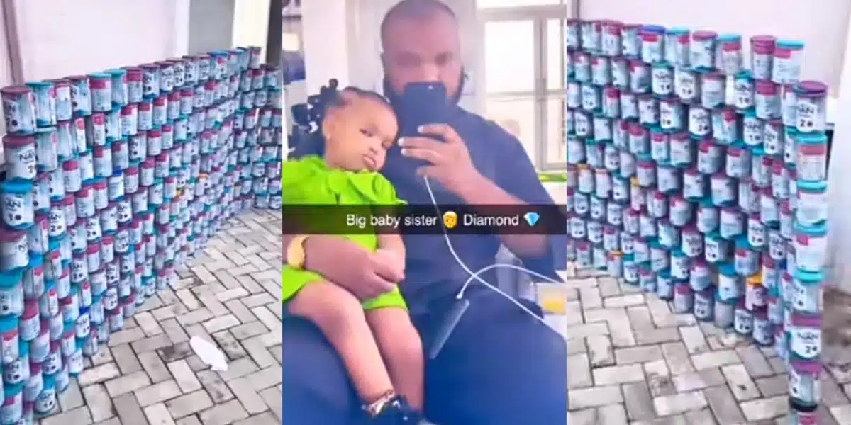 Nigerian father calls out Nestle, seeks reward as 2-year-old daughter consumes 212 cans of NAN milk