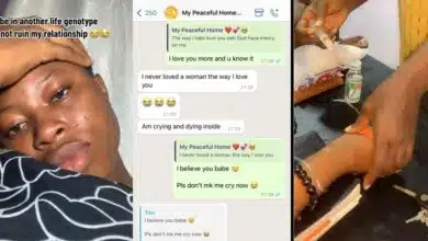 Nigerian lady cries out in pain as genotype test results end relationship