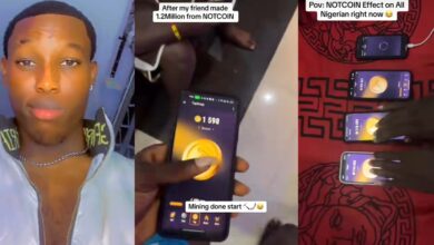 Nigerian man's friend reportedly earns ₦1.2 million from Notcoin tapping