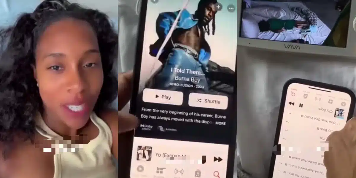 Caucasian mother reveals son refuses to wake up without Burna Boy's 'City Boys' hit song