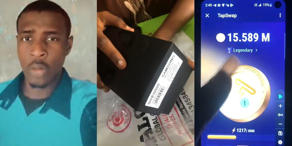 Nigerian man buys new phone with 0 Notcoin earnings, hits 15.5 million coins on TapSwap