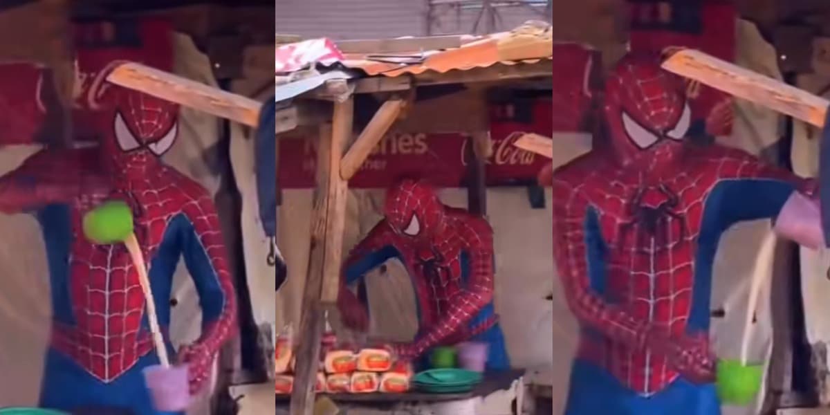 Mai Shai goes viral in full Spider-Man costume