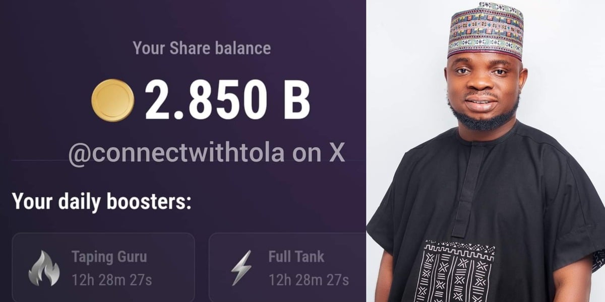 Nigerian man's TapSwap balance increases from 1.8 to 2.8 billion