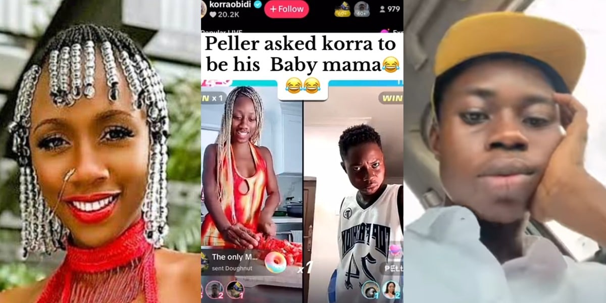 21-year-old Tiktoker, Peller asks Korra Obidi to be his baby mama