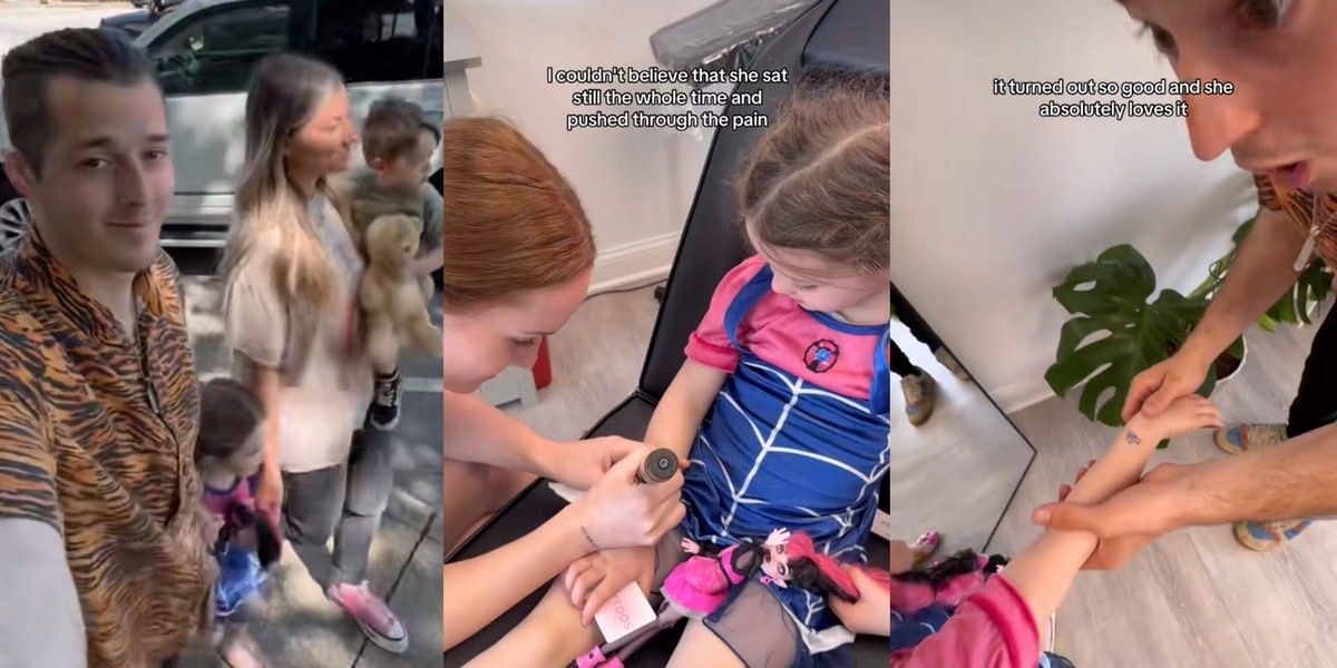 4-year-old girl gets permanent hand tattoo ahead of 5th birthday