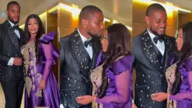 AMVCA 2024: Alexx Elubo leaves fans drooling as he makes appearance with his mother