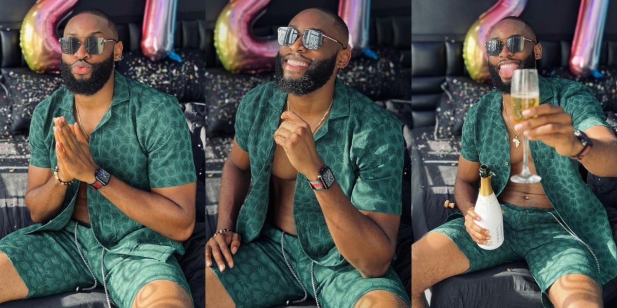 BBNaija's Emmanuel Umoh pens note to himself as he marks 27th birthday